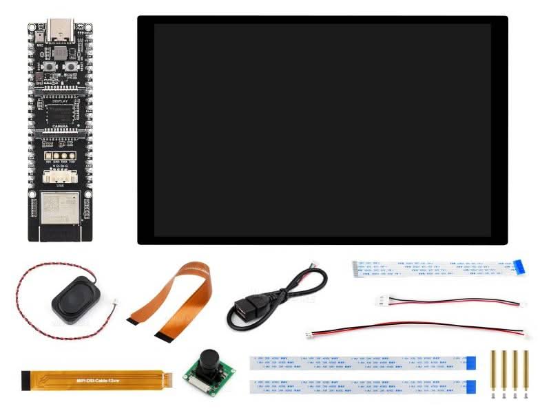 ESP32-P4-WIFI6 | Wi-Fi 6 Board w/ Camera & Display - Kuriosity