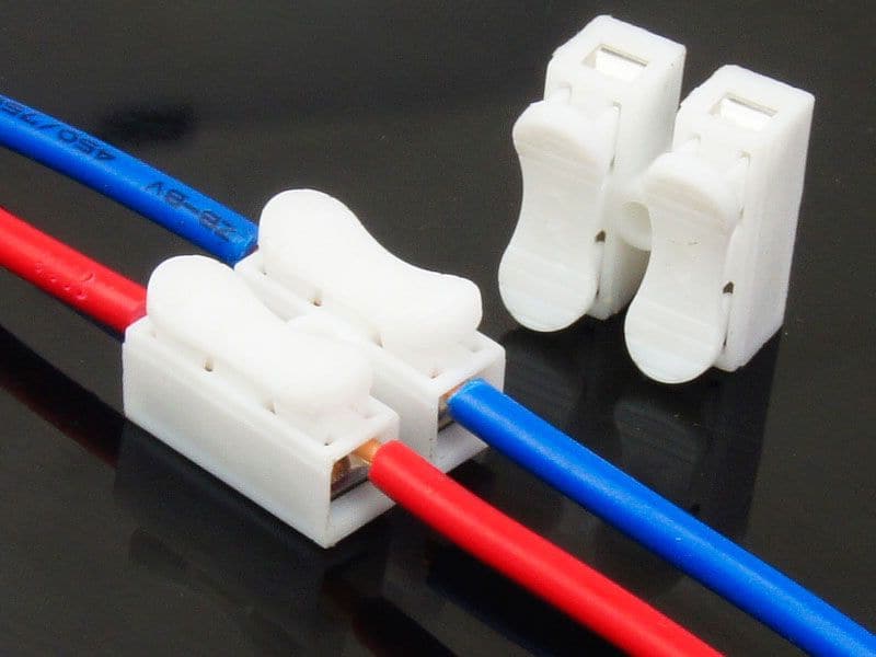 Push Connector 250V 10A | Tool-Free No-Solder Wire - Kuriosity
