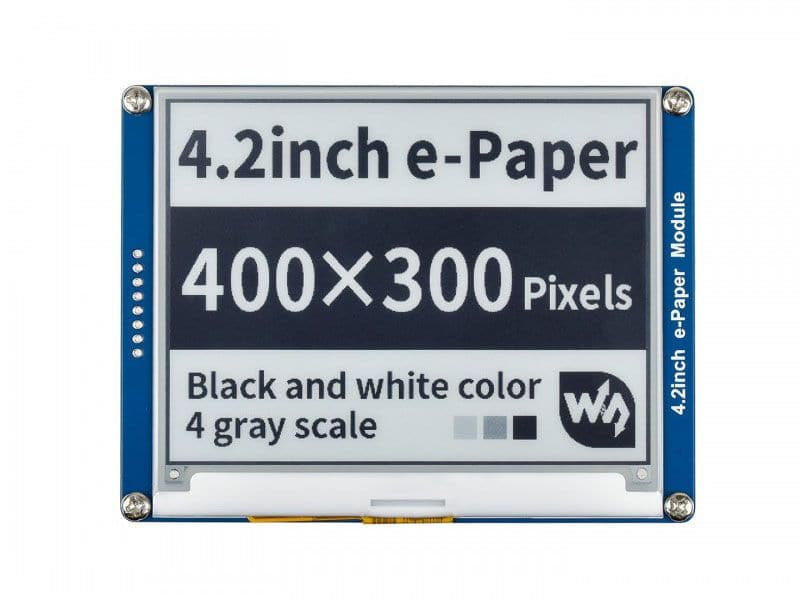 E-Ink Display Module 4.2 inch 400x300 - Kuriosity