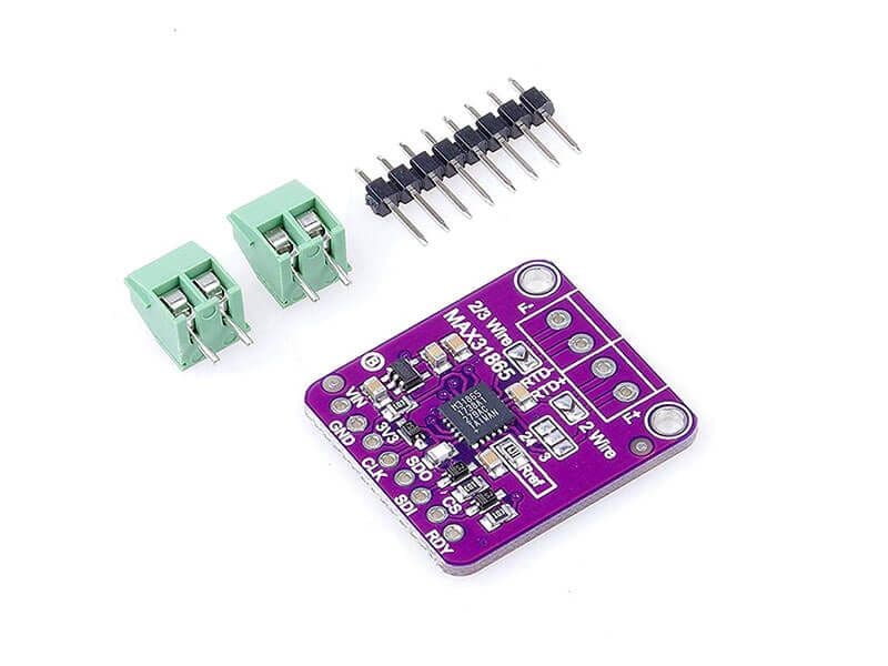 RTD Temperature Sensor PT100 Amplifier MAX31865 - Kuriosity