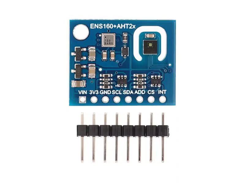 ENS160+AHT21 Air Quality Sensor | CO2 TVOC & Temps - Kuriosity