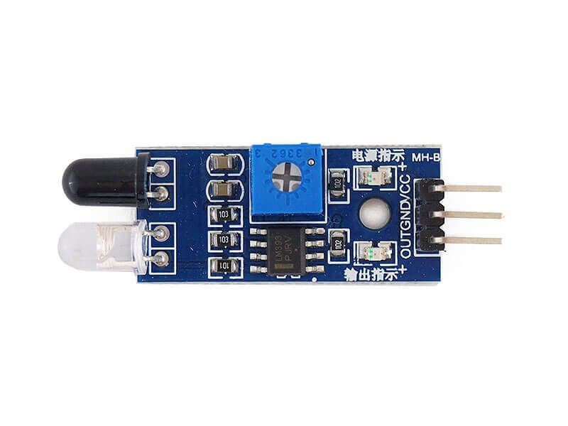 IR Obstacle Sensor | 2–30cm Digital Infrared Module - Kuriosity