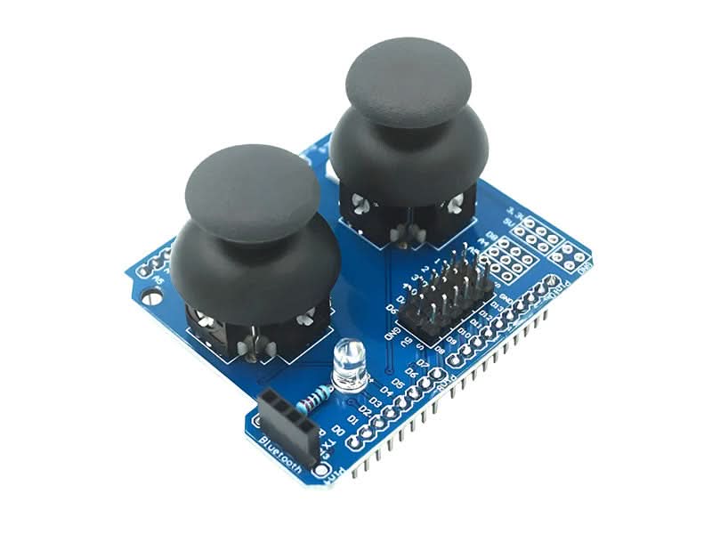 Dual Joystick Shield - Kuriosity