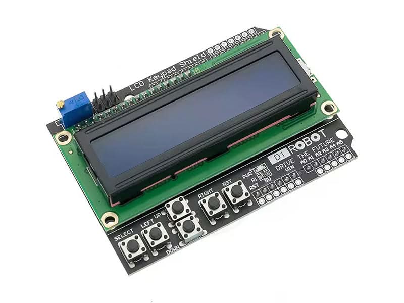 LCD Keypad Shield - Kuriosity