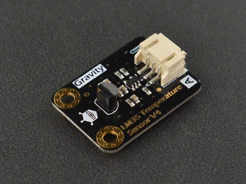 DFRobot Gravity Analog LM35 Temperature Sensor - Kuriosity