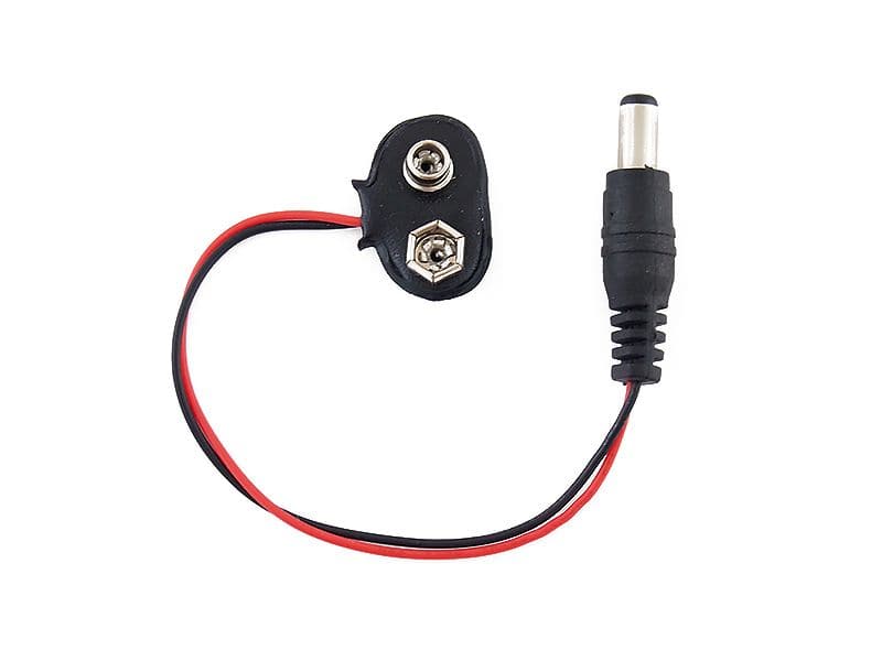 9V Snap with 2.1mm Plug Battery Holder - Kuriosity