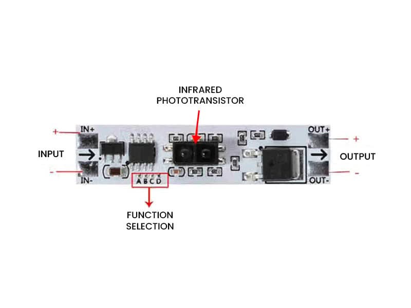 Cabinet IR Gesture Sensor Switch Module - Kuriosity