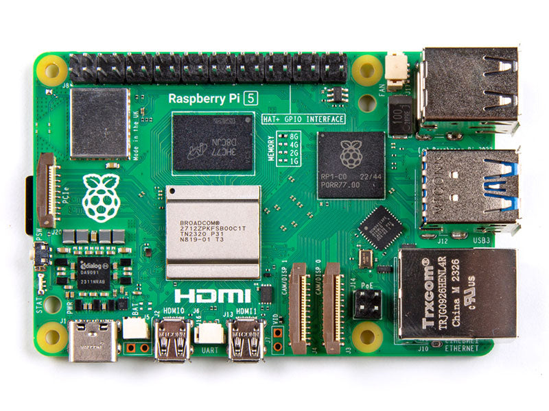 Raspberry Pi 5 4GB 8GB 16GB - Kuriosity