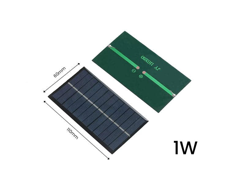 Solar Panel 6V 1W 2W 3W - Kuriosity