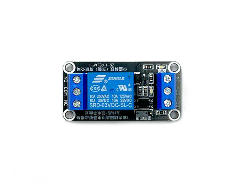 Relay Module 1 Channel | 3.3V 5V 12V 24V Opto-Isolated - Kuriosity