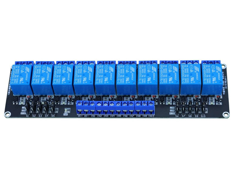 Relay Module 8 Channel 3.3V 5V 12V 24V - Kuriosity
