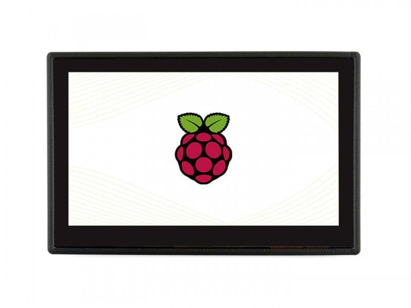 Raspberry Pi 4.3" DSI Display | 800x480 Touch Case - Kuriosity