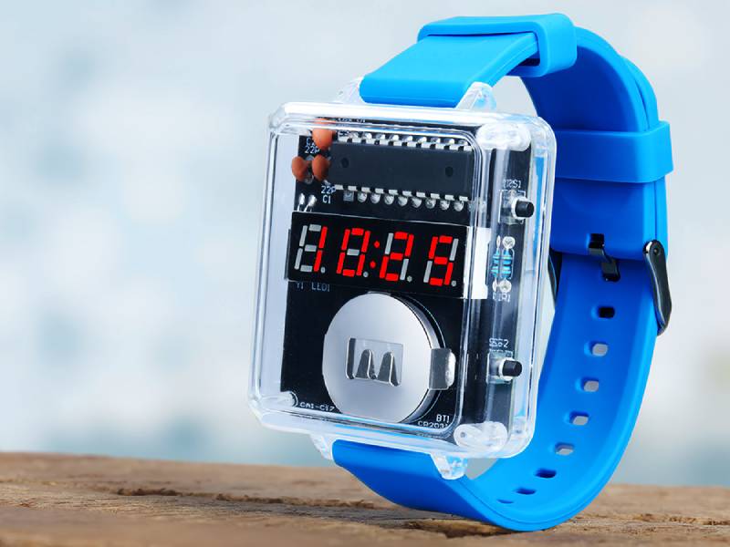 DIY Watch Soldering Kit | Wearable Electronics Kit - Kuriosity