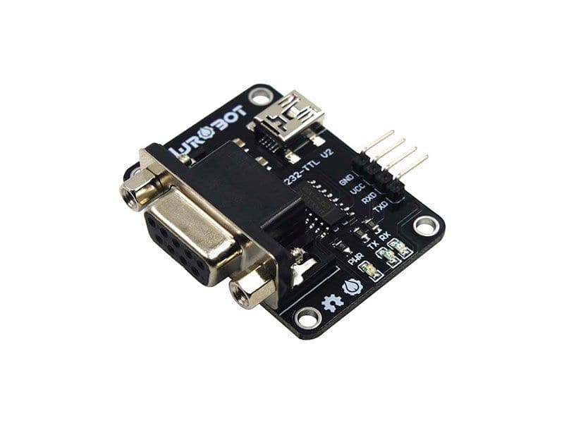 MAX3232 RS232-to-TTL Converter | 3.3–5V Indicators - Kuriosity