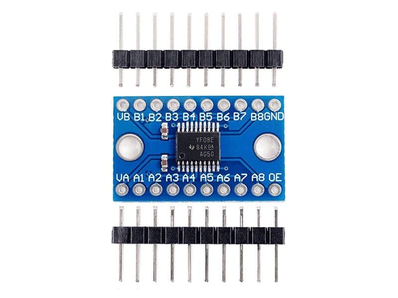 TXS0108E Bidirectional Shifter | 8-Channel 1.2–5.5V - Kuriosity