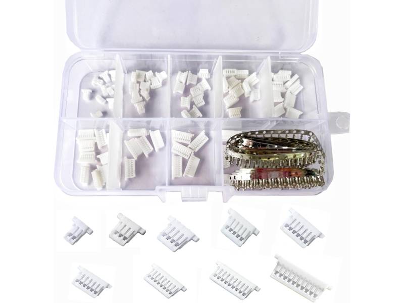 JST SH 1.0mm Connector Kit | 2-10P Housings & Terminals - Kuriosity