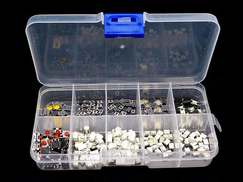 Micro Tactile Switch Kit 250pcs Remote Control Repair - Kuriosity