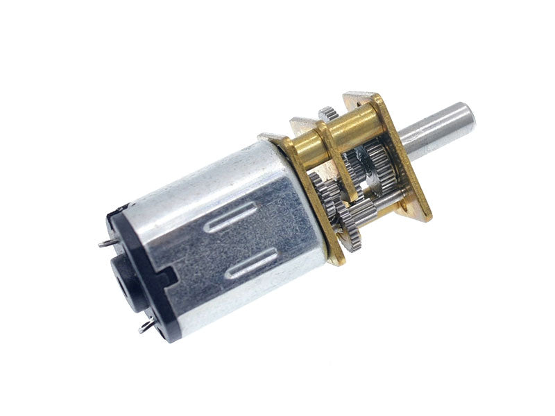 N20 Gear Motor with Encoder | 3–12V D-Shaft JST Cable - Kuriosity