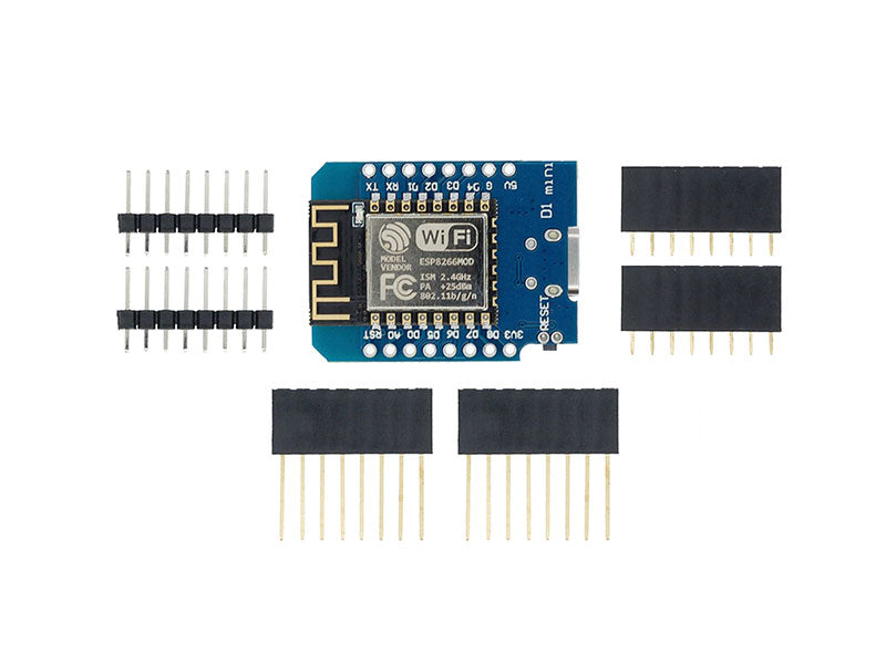 WiFi Module WeMos D1 Mini ESP8266 V4 Type-C - Kuriosity