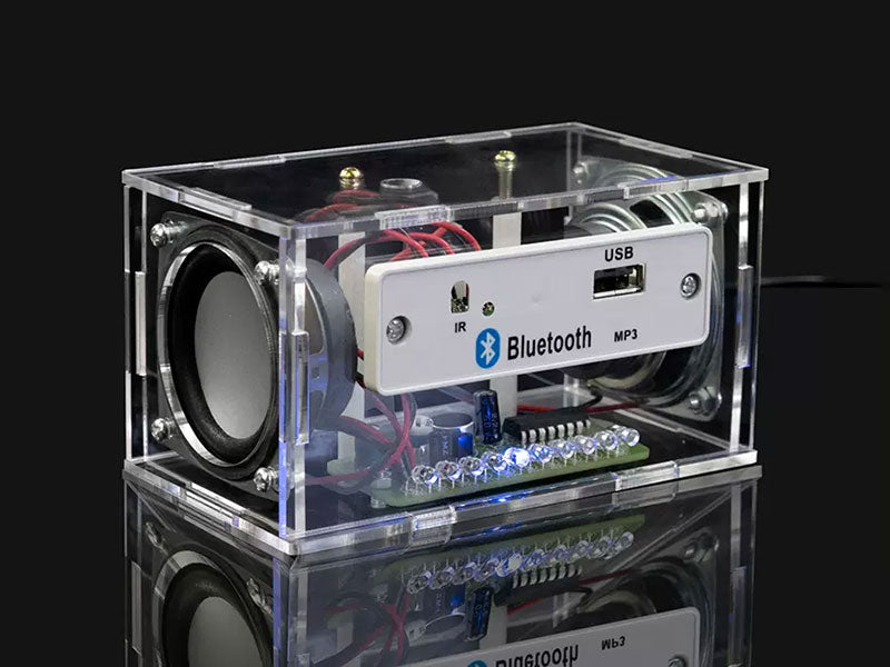 Bluetooth DIY Speaker Kit with Acrylic Case - Kuriosity