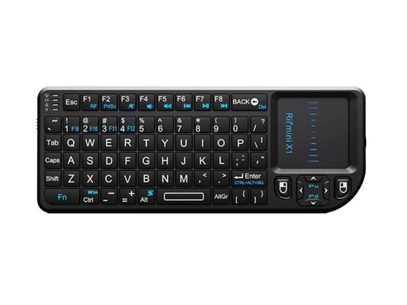 Rii Mini X1 Keyboard | Wireless Touchpad, Pi Ready - Kuriosity