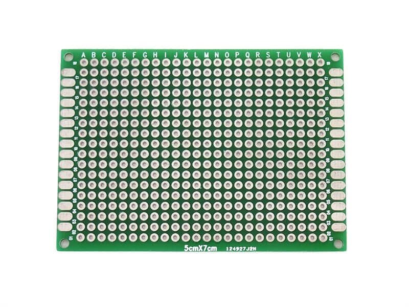 Solder Breadboard Double Sided 50mm x 70mm - Kuriosity