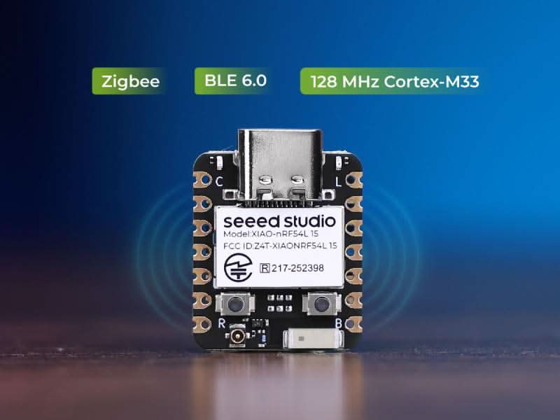 XIAO nRF54L15 | Nordic BLE 6.0, Matter, Thread, Zigbee - Kuriosity