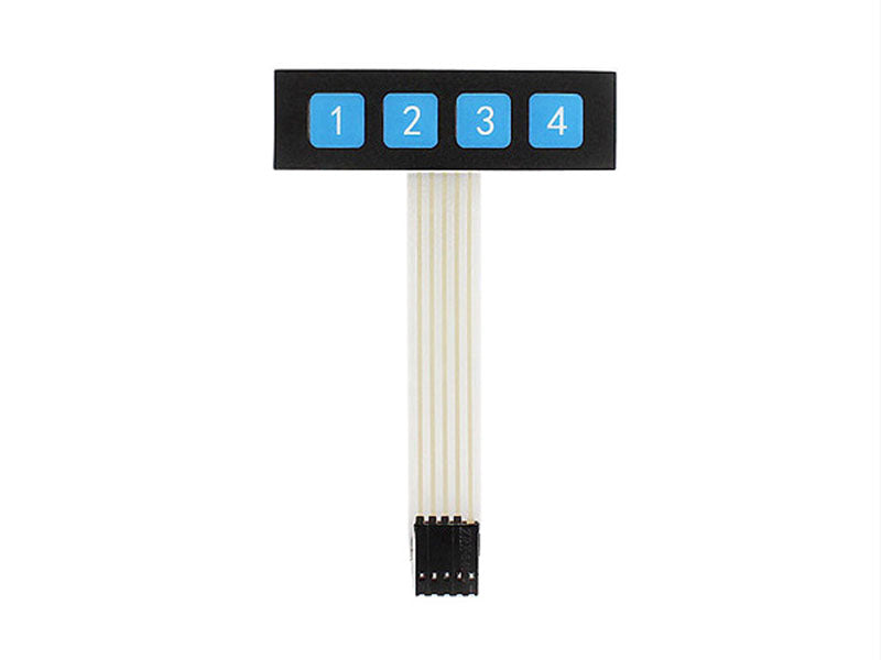 Matrix Keypad | 1x4 3x4 4x4 Membrane Input Arduino - Kuriosity