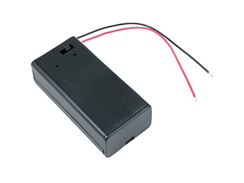 9V Battery Holder with Switch - Kuriosity