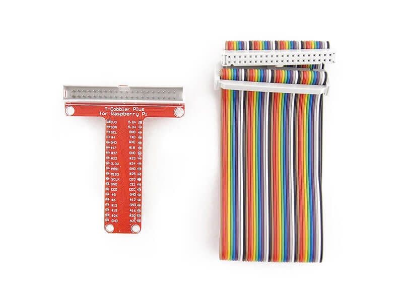 Raspberry Pi T-Cobbler | 40-Pin GPIO Breadboard Kit - Kuriosity