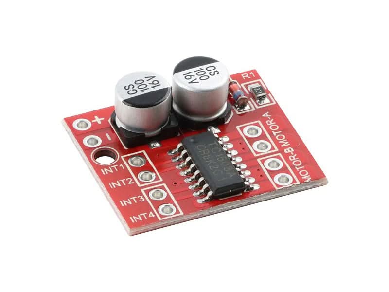 Motor Driver Dual H Bridge TC1508 / L298N Mini - Kuriosity