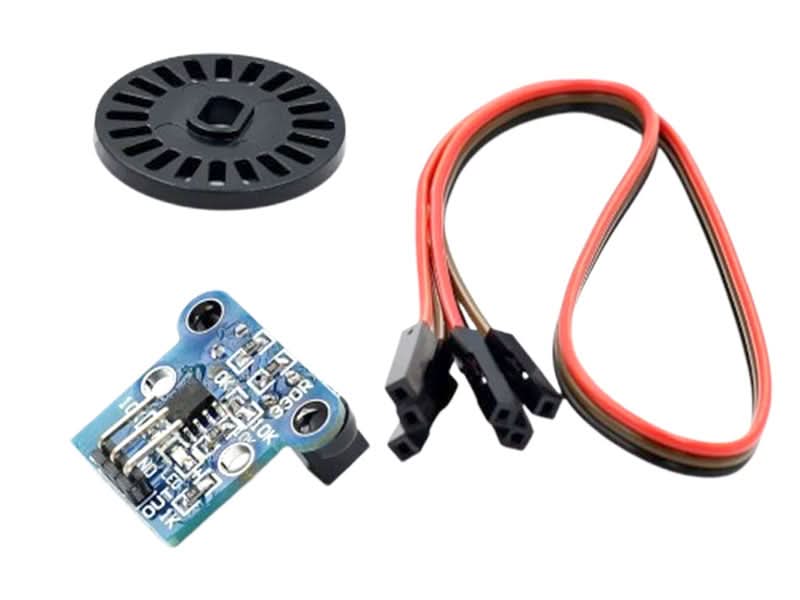 Rotary Optical Encoder Module 20pulse/rev - Kuriosity