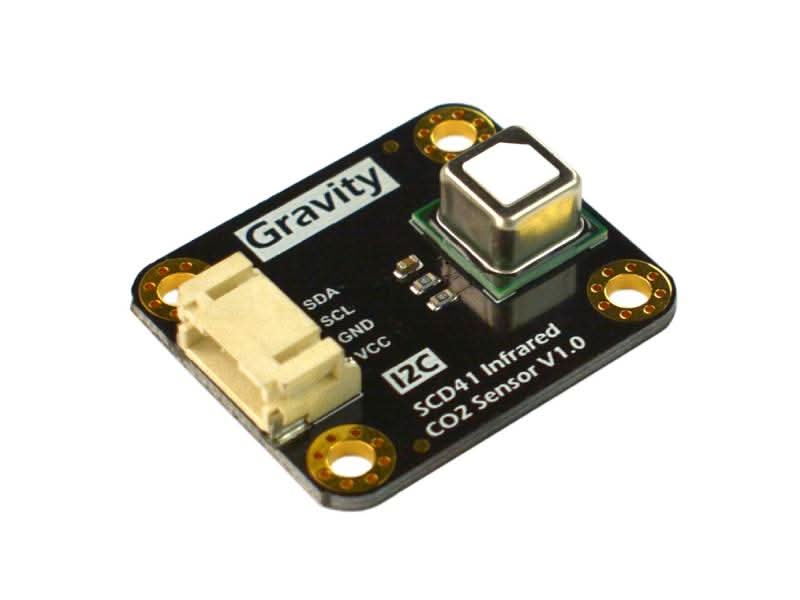 DFRobot Gravity SCD41 I2C CO2 Sensor | 400-5000ppm - Kuriosity