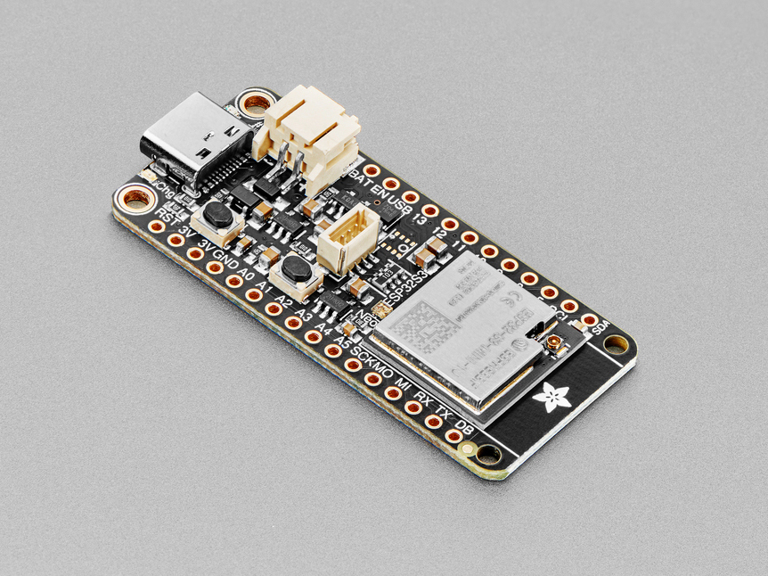 Adafruit ESP32-S3 Feather 8MB met w.FL Antenne