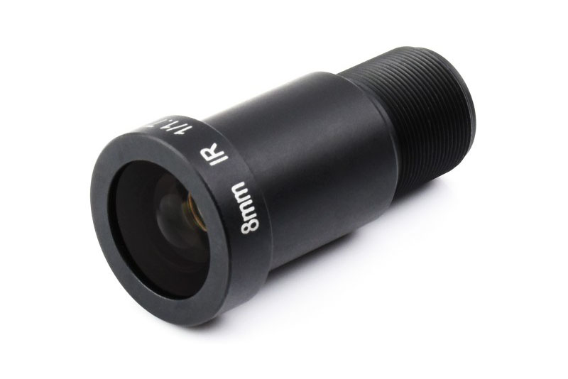 M12 High Resolution Lens, 12MP, 69.5° FOV, 8mm Focal length