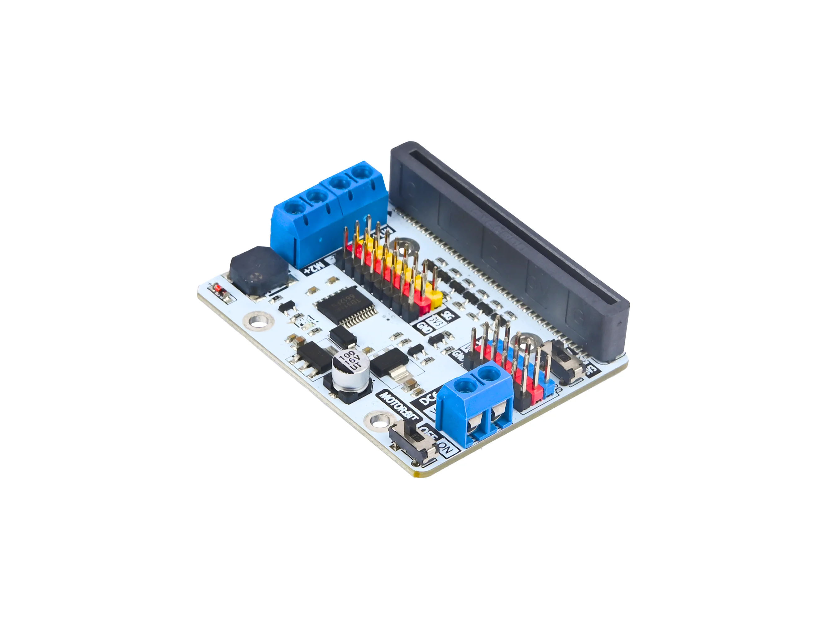micro:bit Motor:bit uitbreidingsbord voor motoren en servos