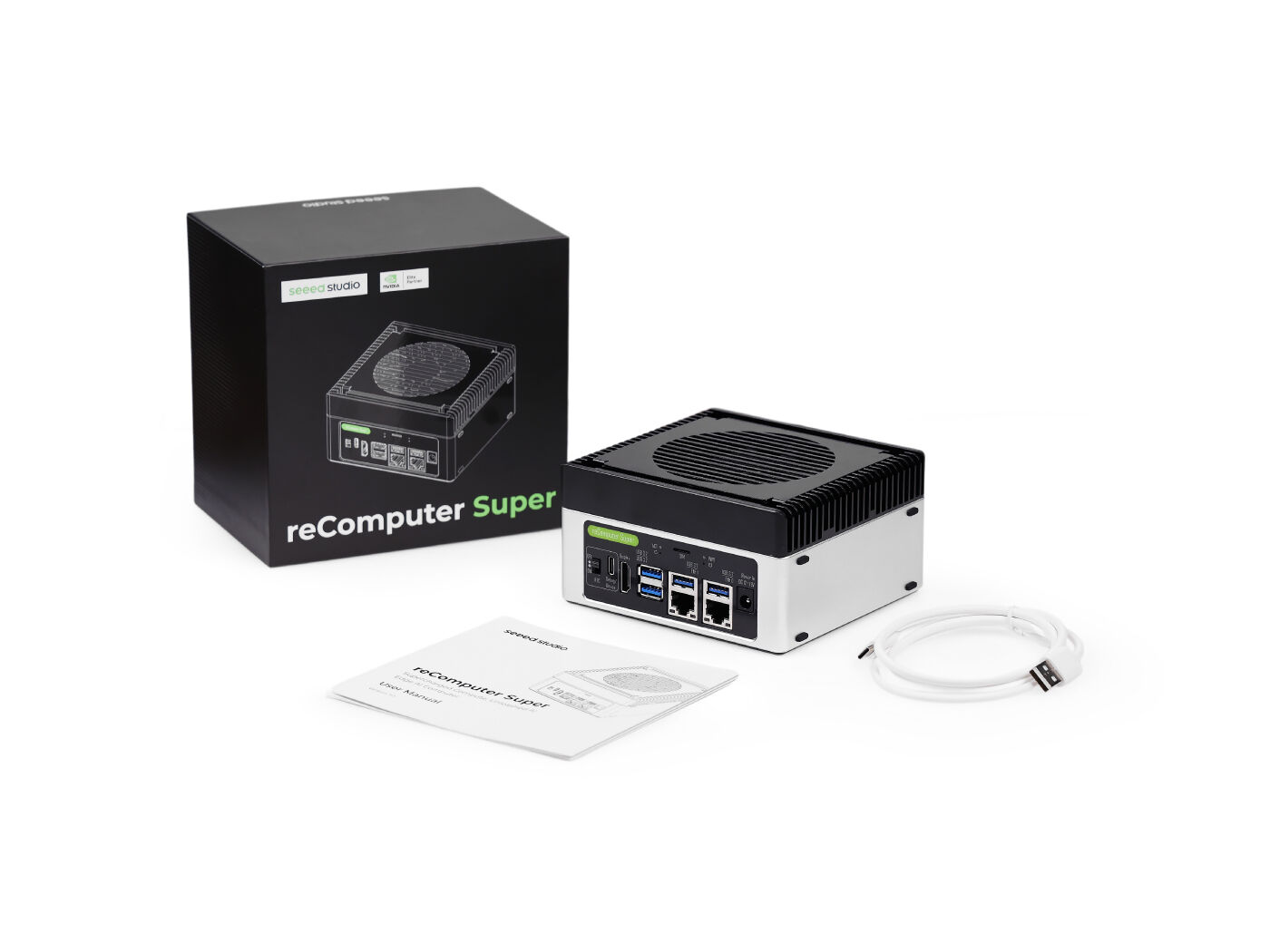 reComputer Super J3011 Edge AI Computer met NVIDIA Jetson Orin Nano 8GB