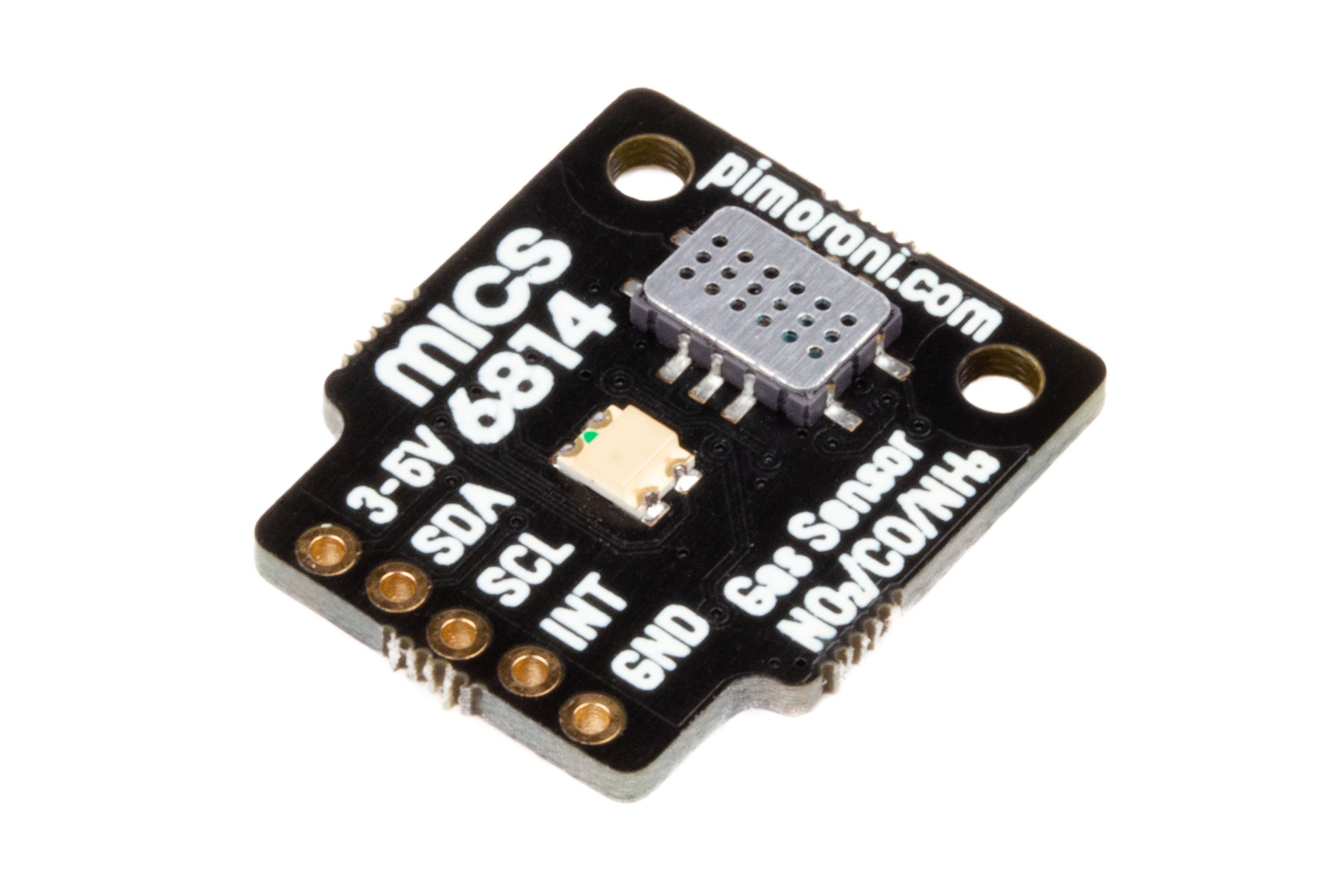 MICS6814 3-in-1 Gas Sensor Breakout (CO, NO2, NH3)
