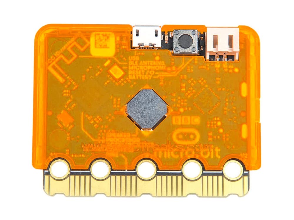 Behuizing voor micro:bit V2 - Geel
