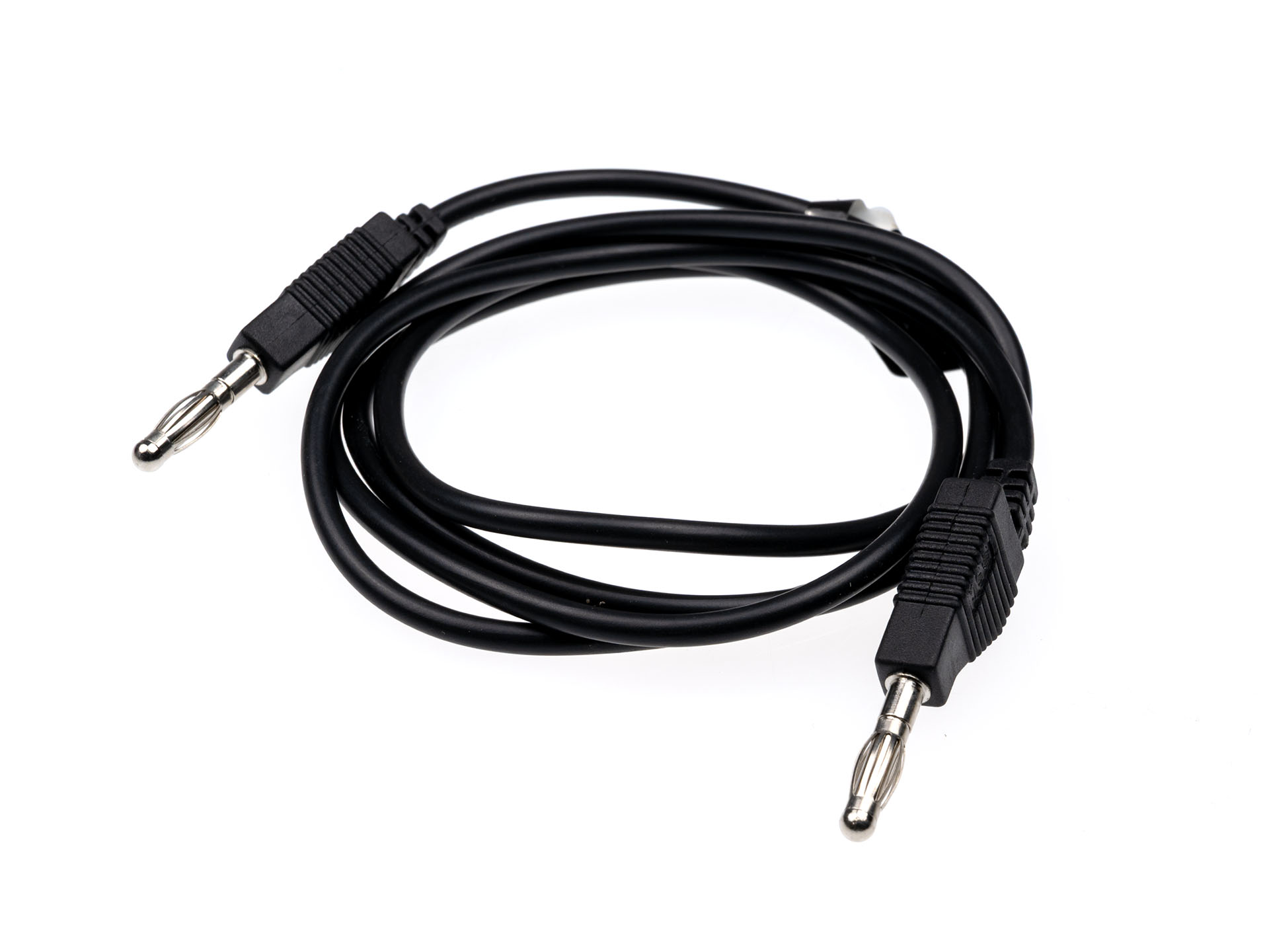 Meetsnoer max. 30V/3A - 4mm Banaanstekker - 100cm - Zwart