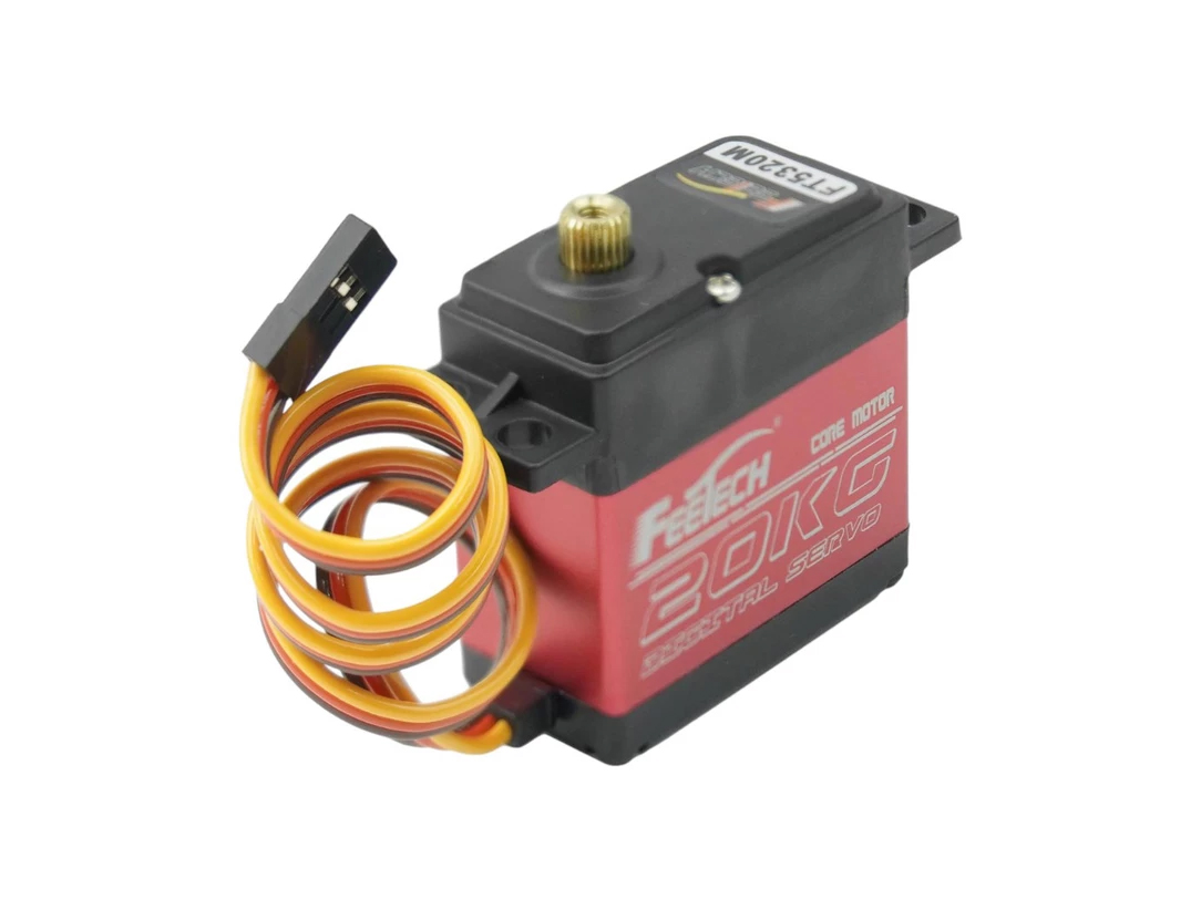 High Torque Waterproof Metal Gear Digital Servo (20KG, 180°, IP54)