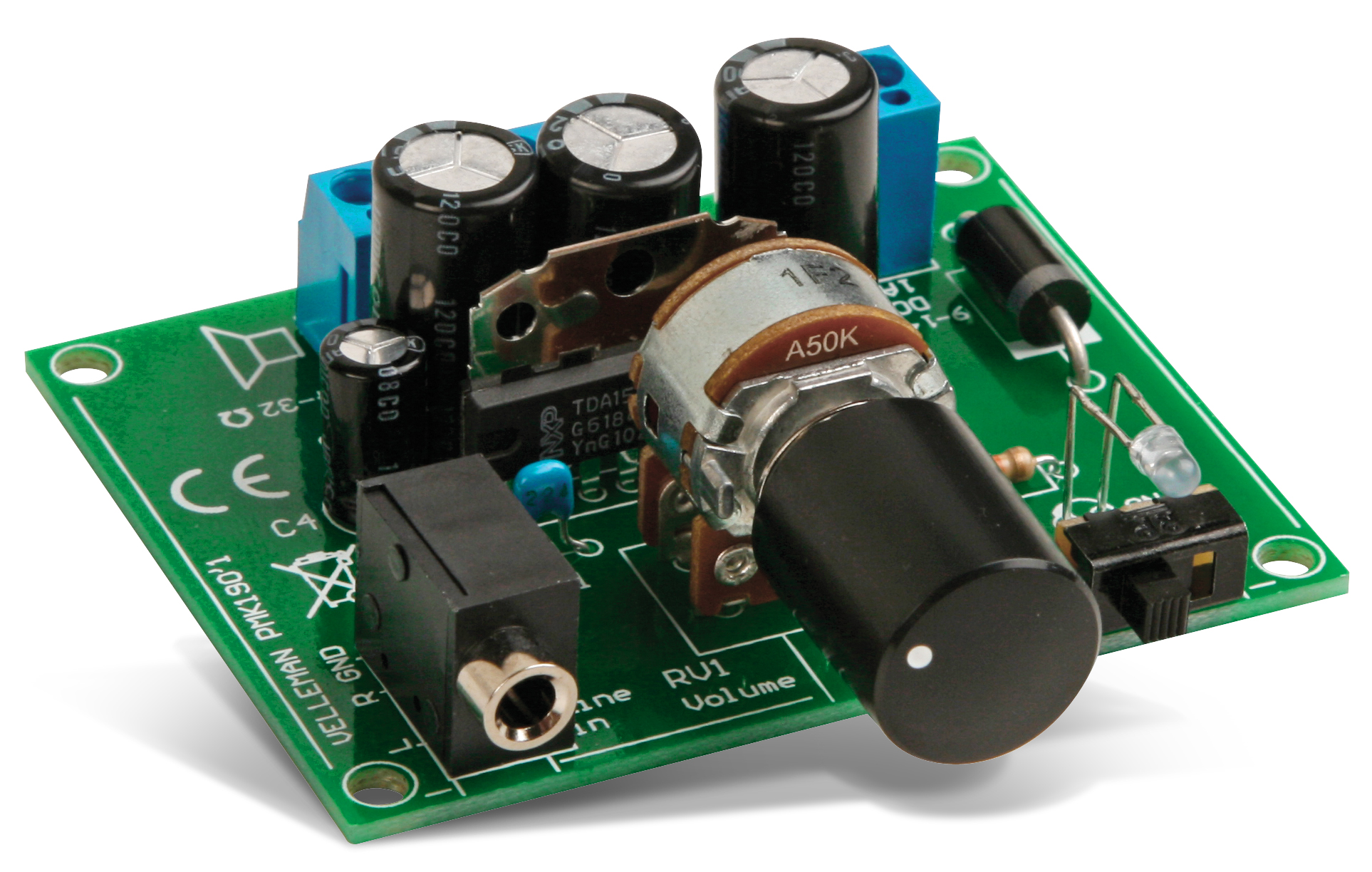 2x5W Amplifier for MP3 Player - Soldering Kit