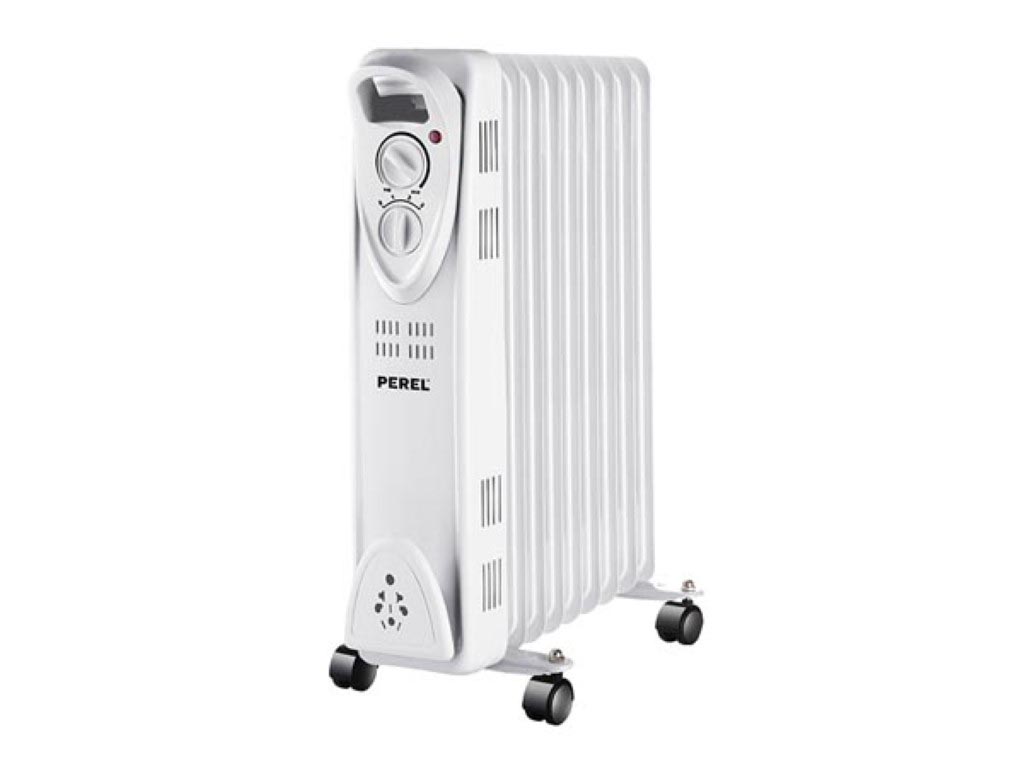 Olieradiator - 9 ribben - Drie warmtestanden - 2000W
