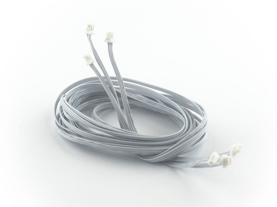 3-pin JST-SH kabels voor Grow bodemvochtsensoren - 3-pack - 100cm