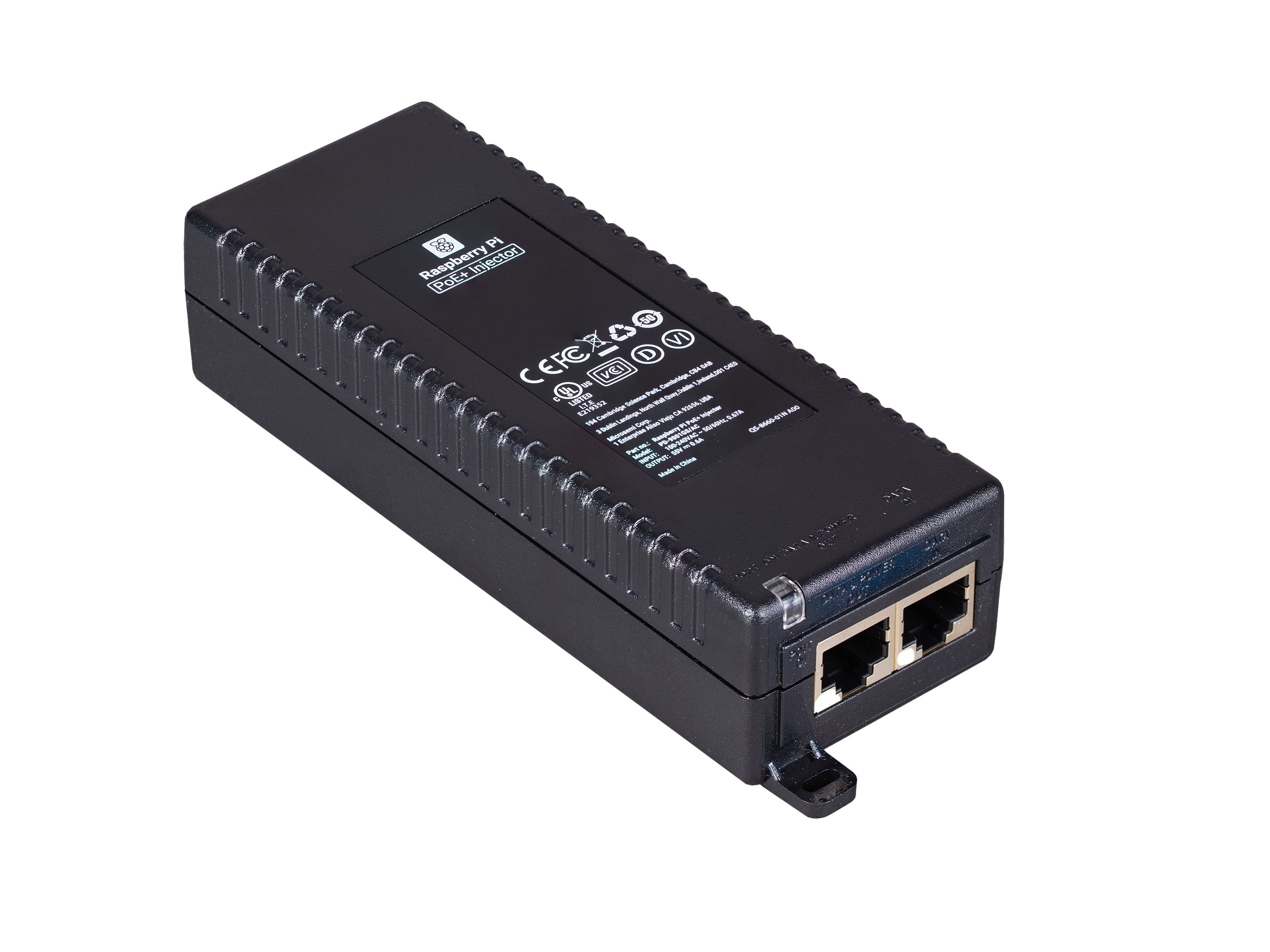 Raspberry Pi PoE+ Injector