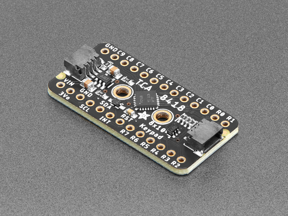 Adafruit TCA8418 Keypad Matrix en GPIO Expander Breakout - STEMMA QT / Qwiic