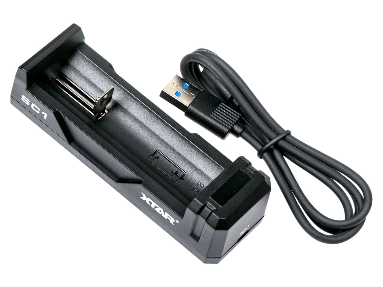 Oplader voor 18650 Li-Ion Batterij - USB