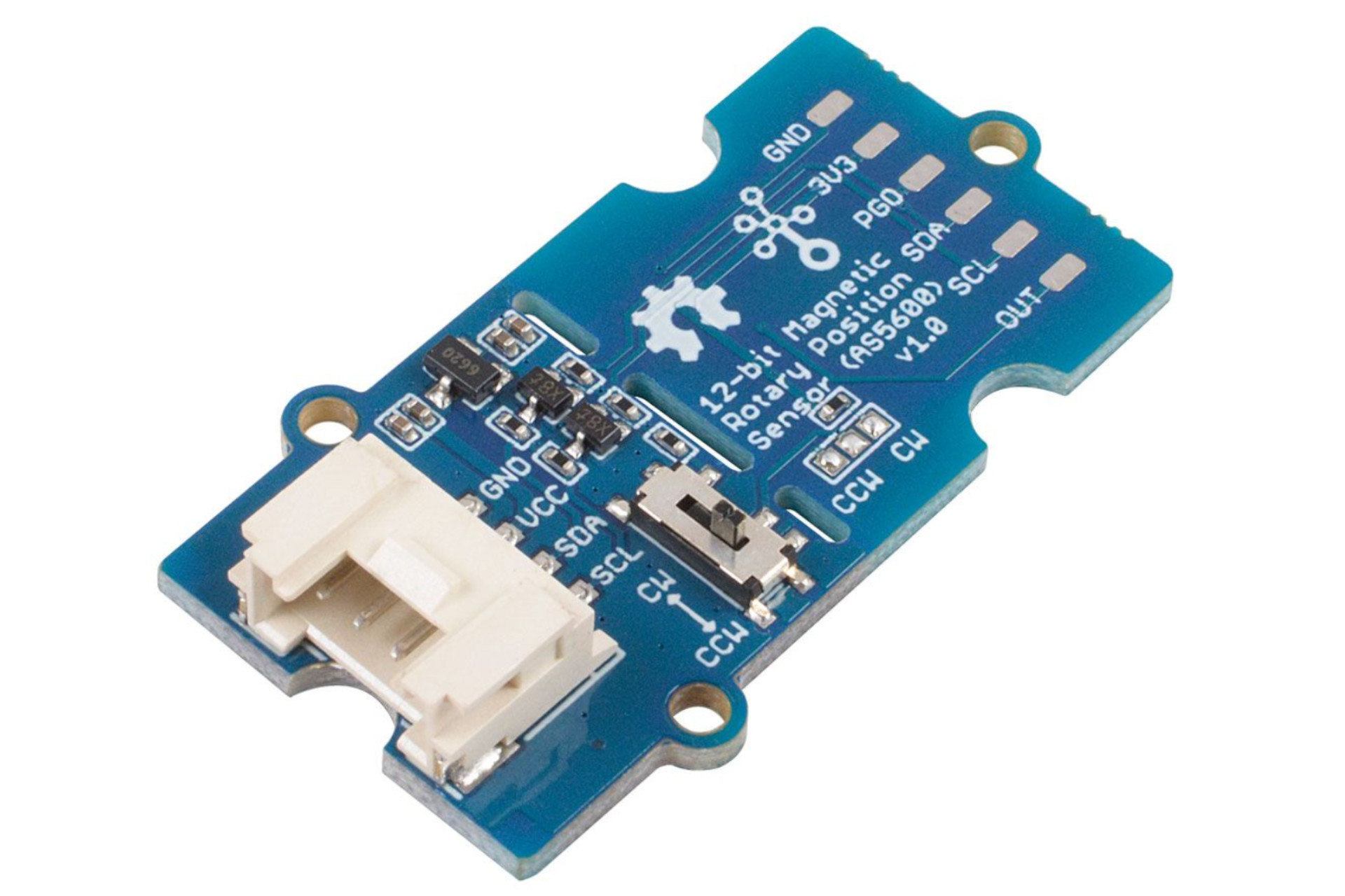 Grove - 12-bit Magnetic Rotary Position Sensor / Encoder (AS5600)