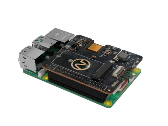 Argon Industria PoE+ HAT met M.2 NVME-slot voor Raspberry Pi 5