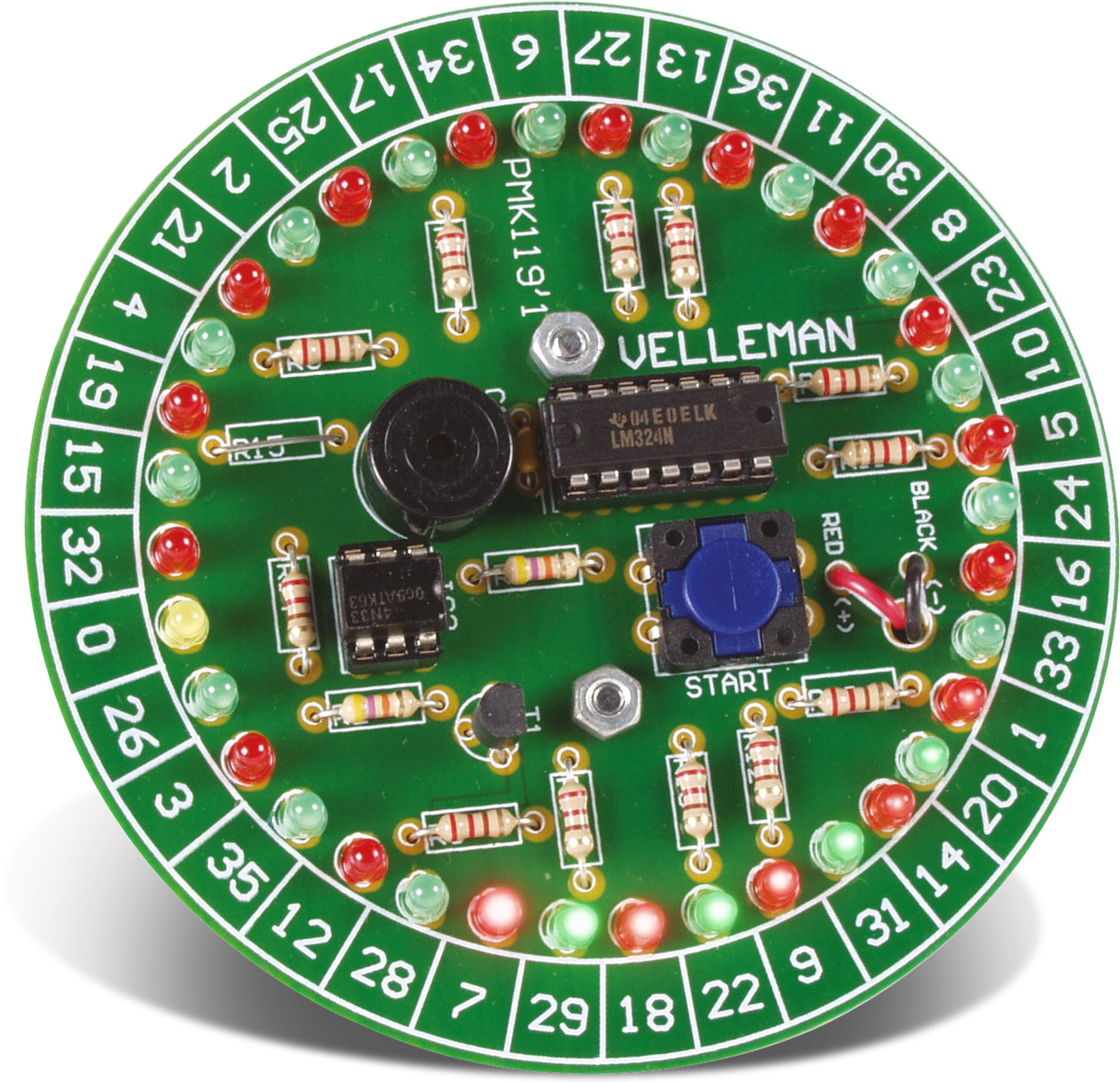 Roulette - Soldeerkit